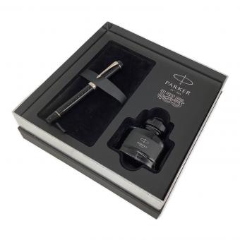 PARKER (パーカー) 万年筆 135th ブラック デュオフォールド135 ブラックGT