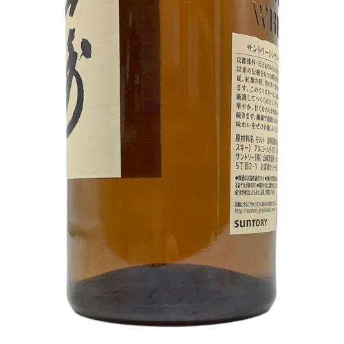 サントリー 山崎 ジャパニーズウィスキー ノンエイジ 700ml