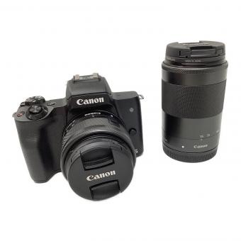 CANON (キヤノン) デジタル一眼レフカメラ EOS Kiss M ダブルレンズキット