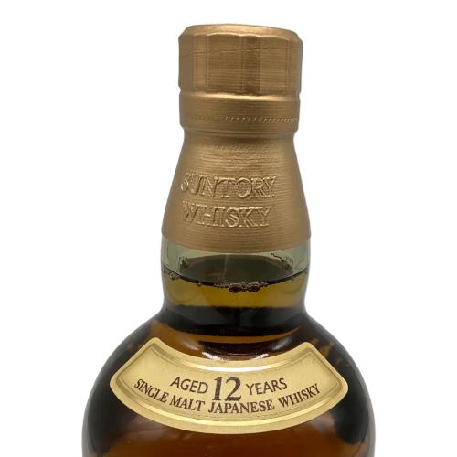 サントリー 山崎 ジャパニーズウィスキー 12年 700ml
