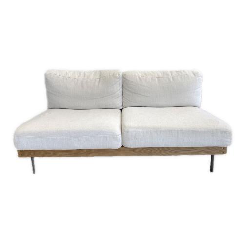 journal standard Furniture (ジャーナルスタンダードファニチャー) 2人掛けソファー ホワイト LILLE