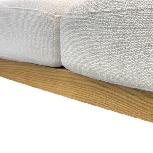 journal standard Furniture (ジャーナルスタンダードファニチャー) 2人掛けソファー ホワイト LILLE