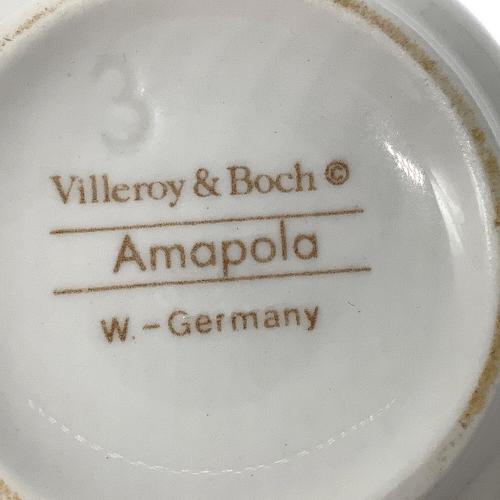 Villeroy&Boch (ビレロイアンドボッホ) カップ&ソーサー amapola