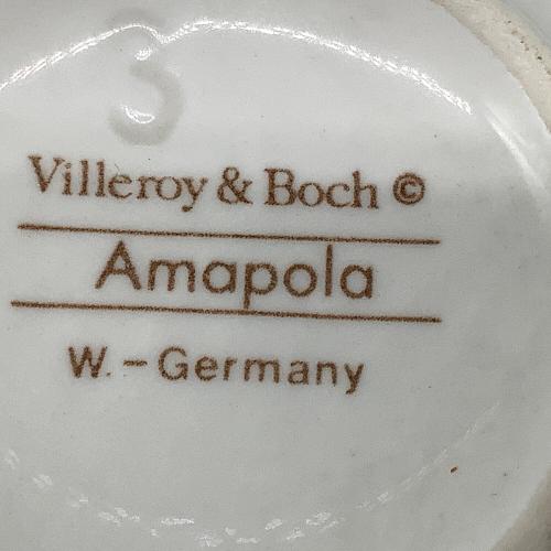 Villeroy&Boch (ビレロイアンドボッホ) カップ&ソーサー amapola