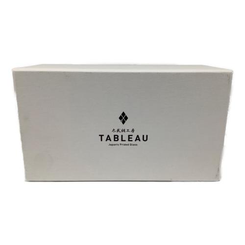 TABLEAU (タブロー) グラス 富士山に鶴・桜 江戸切子 太武朗工房