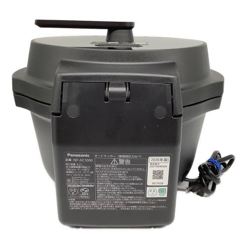 Panasonic (パナソニック) 電気圧力鍋 NF-AC1000 2026年製