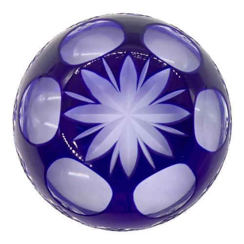 江戸切子 (エドキリコ) ぐい呑み 重ね矢来