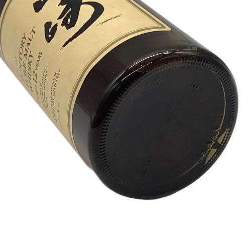 サントリー 山崎 ジャパニーズウィスキー 12年 750ml
