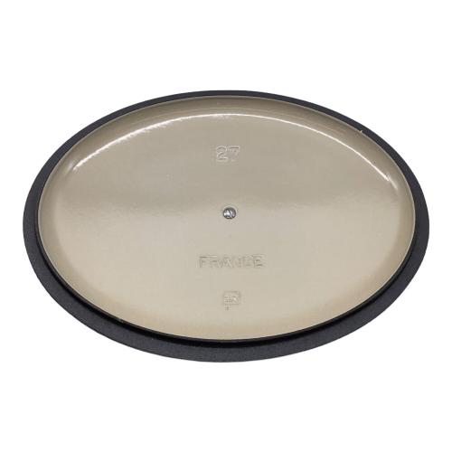 LE CREUSET (ルクルーゼ) 鍋 SIZE 27cm ブルー ココット・オーバル