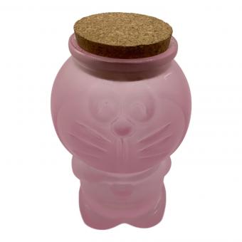 ドラえもん (ドラエモン) 日本ガラスびん協会 キャラクターグッズ 非売品、ピンク