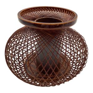 飛騨春慶塗 (ヒダシュンケイヌリ) びく花器