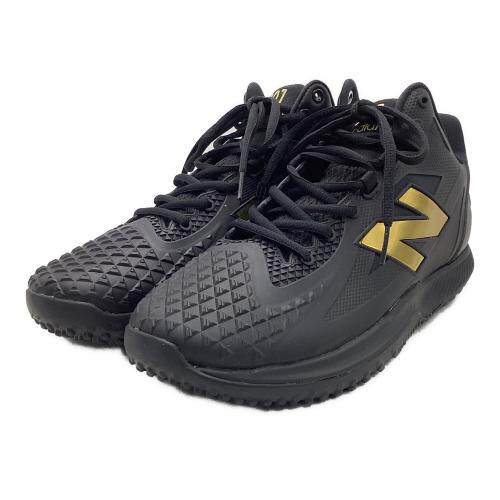 NEW BALANCE (ニューバランス) 野球スパイク TSHOBK1 Ohtani v1 Turf メンズ SIZE 27.5cm ブラック