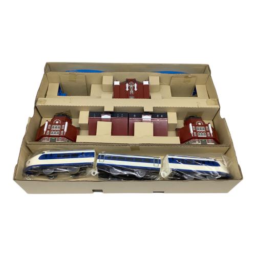TOMY (トミー) ライト付0系新幹線と東京駅セット プラレール