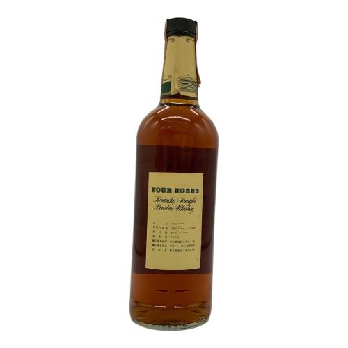 フォアローゼス (Four Roses) バーボン 6年 750ml