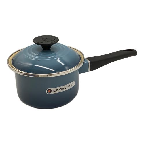 LE CREUSET (ルクルーゼ) EOS ソースパン 14cm 56001145360000  マリンブルー