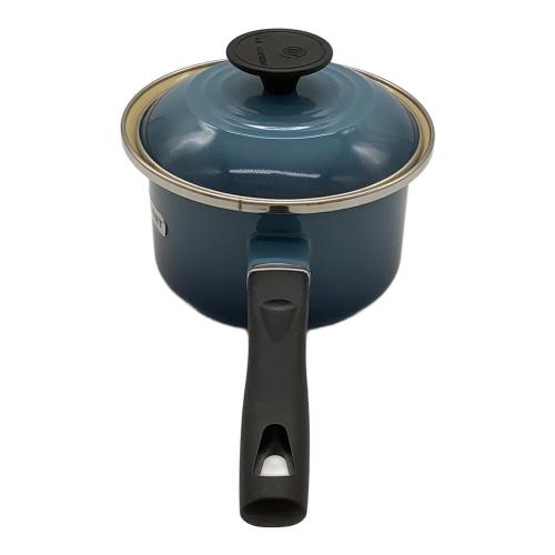 LE CREUSET (ルクルーゼ) EOS ソースパン 14cm 56001145360000  マリンブルー