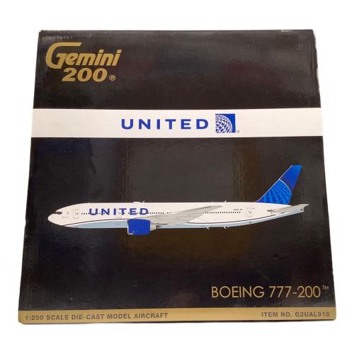 GEMINI200 (ジェミニ200) 1/200 UNITED BOEING 777-300ER 飛行機 G2UAL910