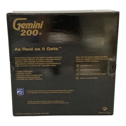 GEMINI200 (ジェミニ200) 1/200 UNITED BOEING 777-300ER 飛行機 G2UAL910
