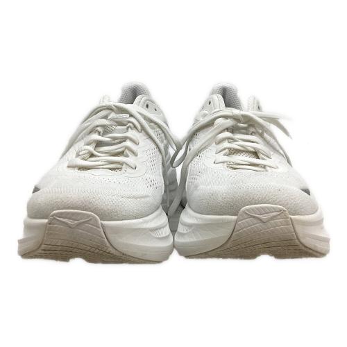 HOKAONEONE (ホカオネオネ) ランニングシューズ 1162011 BONDI 9 メンズ SIZE 27cm ホワイト