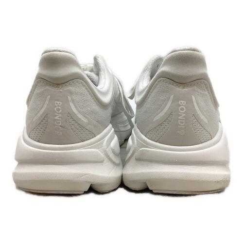 HOKAONEONE (ホカオネオネ) ランニングシューズ 1162011 BONDI 9 メンズ SIZE 27cm ホワイト