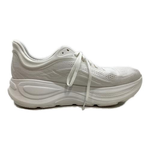 HOKAONEONE (ホカオネオネ) ランニングシューズ 1162011 BONDI 9 メンズ SIZE 27cm ホワイト