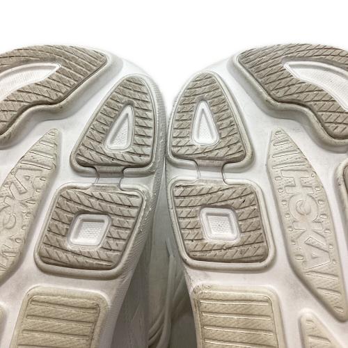 HOKAONEONE (ホカオネオネ) ランニングシューズ 1162011 BONDI 9 メンズ SIZE 27cm ホワイト