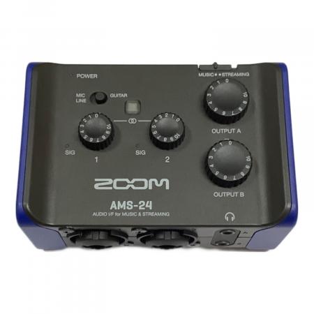 ZOOM (ズーム) オーディオ・インターフェース AMS-24 本体のみ