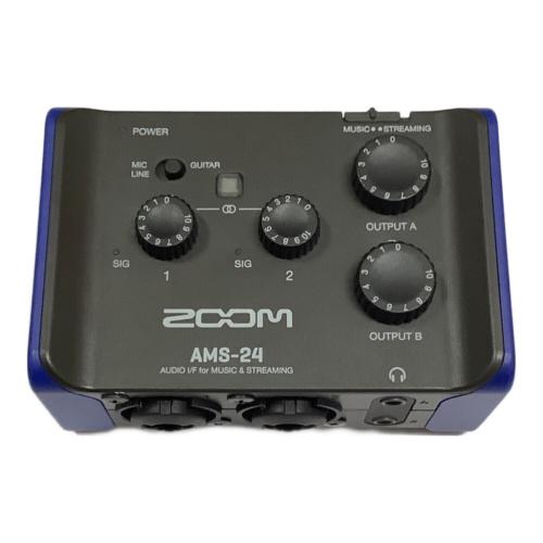 ZOOM (ズーム) オーディオ・インターフェース AMS-24 本体のみ