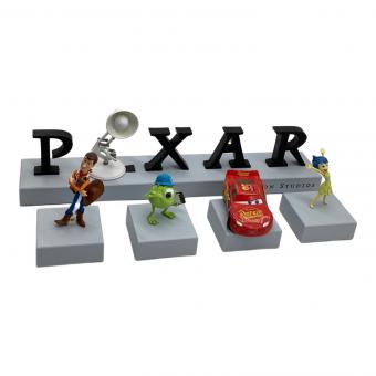 ピクサーキャラクターズ&ピクサーロゴフィギュアセット ディズニーグッズ
