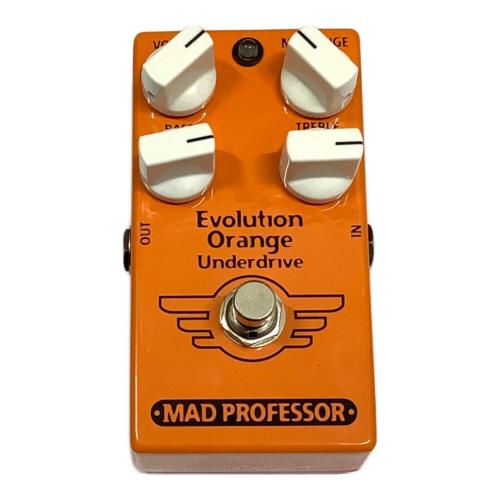 MAD PROFESSOR (マッドプロフェッサー) エフェクター 箱付き EVOLUTION ORANGE UNDERDRIVE Factory