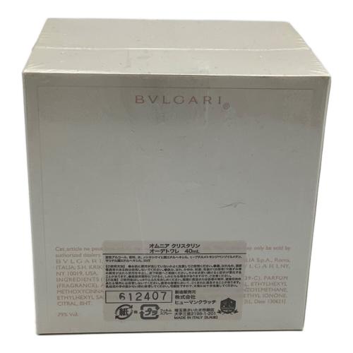 BVLGARI (ブルガリ) オードトワレ 40ml オムニア クリスタリン