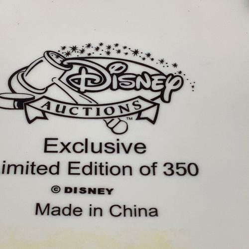 disney auctions (ディズニーオークションズ) モデルシート陶器フィギュア ディズニーグッズ 350点限定品