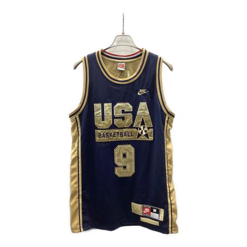 USA BASKETBALL バスケットボールユニフォーム ネイビー×ゴールド