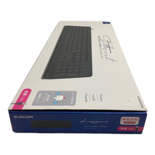 ELECOM (エレコム) キーボード TK-MC50UKPBK