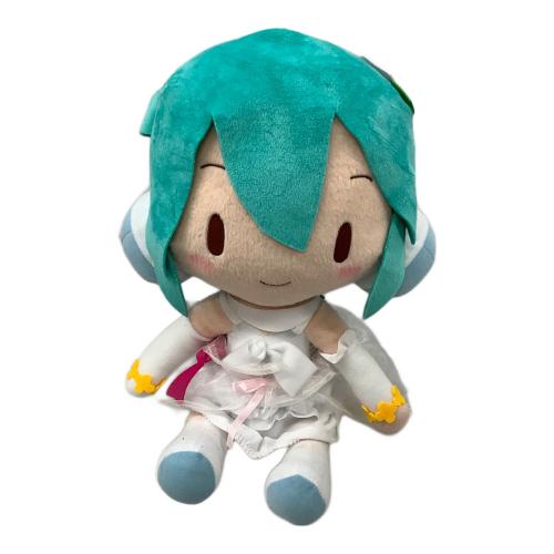 初音ミク (ハツネミク) ヌイグルミ Precialityスペシャル/メガジャンボふわふわ/ホワイトドレス 3セット