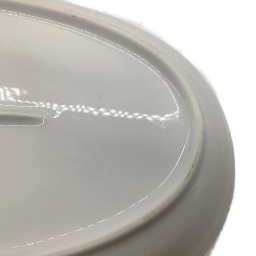 ROYAL COPENHAGEN (ロイヤル・コペンハーゲン) オーバルディッシュプレート 23cm 裏面ヨゴレ有 ブルーパルメッテ