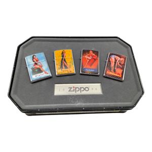 ZIPPO (ジッポ) オイルライター 1996年製 PINUP GIRLS THE Four Seasons