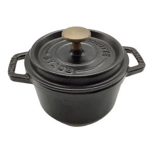 Staub (ストウブ) 鍋 ピコ・ココット ラウンド　14cm ブラック