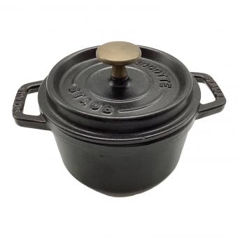 Staub (ストウブ) 鍋 ピコ・ココット ラウンド　14cm ブラック
