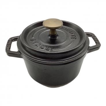 Staub (ストウブ) ピコ・ココット・ラウンド20cm ブラック 40509-487