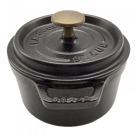 Staub (ストウブ) 鍋 ピコ・ココット ラウンド 14cm ブラック