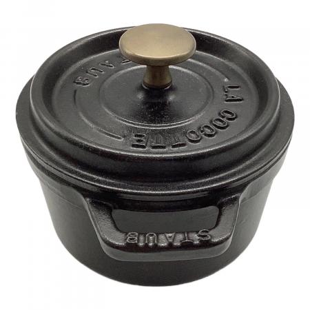 Staub (ストウブ) 鍋 ピコ・ココット ラウンド 14cm ブラック