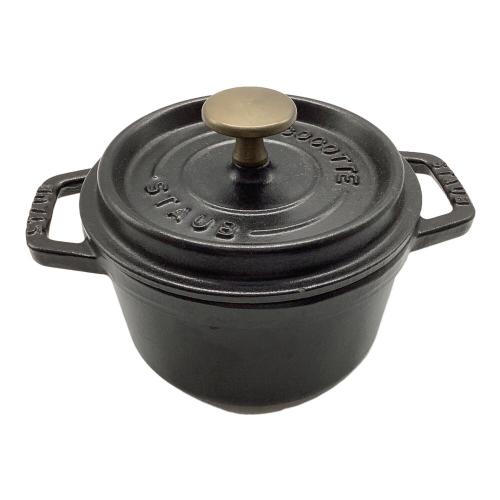 Staub (ストウブ) 鍋 ピコ・ココット ラウンド　14cm ブラック