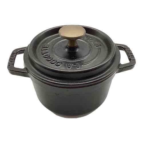 Staub (ストウブ) 鍋 ピコ・ココット ラウンド　14cm ブラック