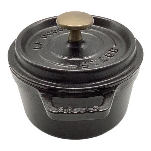 Staub (ストウブ) 鍋 ピコ・ココット ラウンド　14cm ブラック