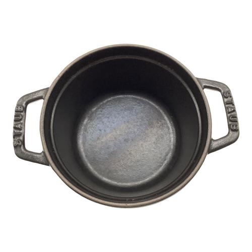 Staub (ストウブ) 鍋 ピコ・ココット ラウンド　14cm ブラック
