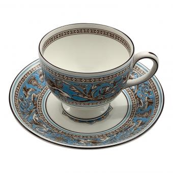 Wedgwood (ウェッジウッド) カップ&ソーサー フロレンティーン・ターコイズ