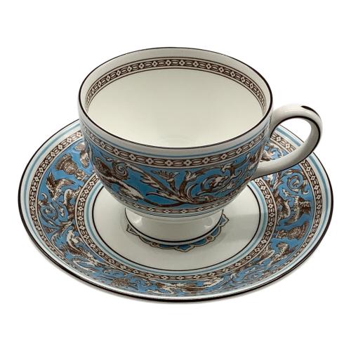 Wedgwood (ウェッジウッド) カップ&ソーサー フロレンティーン・ターコイズ