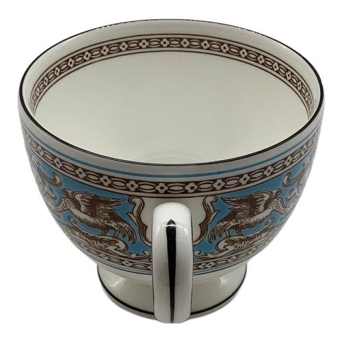 Wedgwood (ウェッジウッド) カップ&ソーサー フロレンティーン・ターコイズ