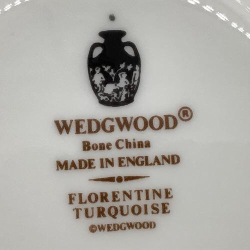 Wedgwood (ウェッジウッド) カップ&ソーサー フロレンティーン・ターコイズ
